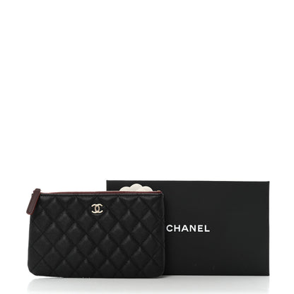 Chanel Caviar Quilted Cosmetic Case Black 8 of 8