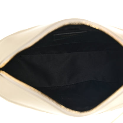 Saint Laurent Calfskin Matelasse Monogram Lou Camera Bag Blanc Vintage 5 of 11