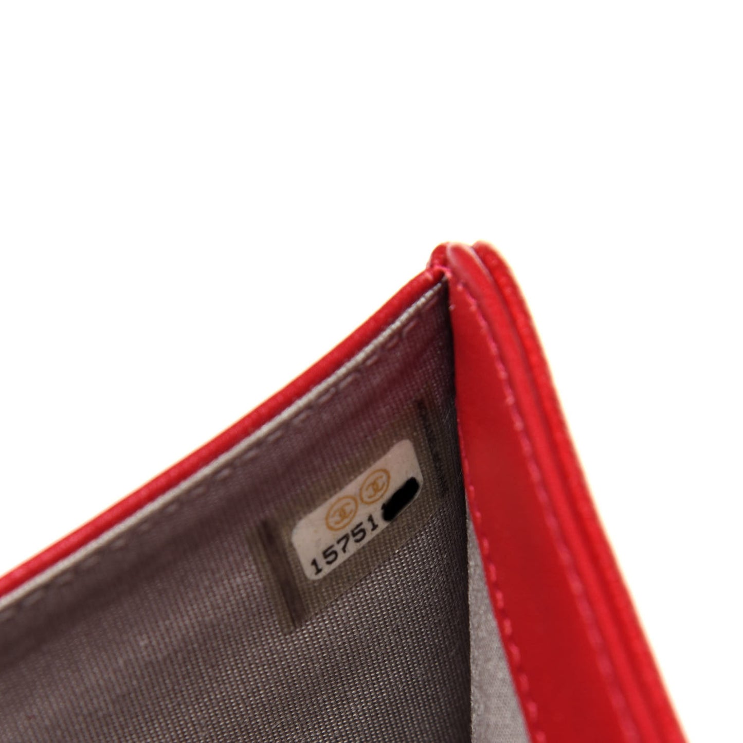 Caviar Sevruga Zip Pocket Wallet Red