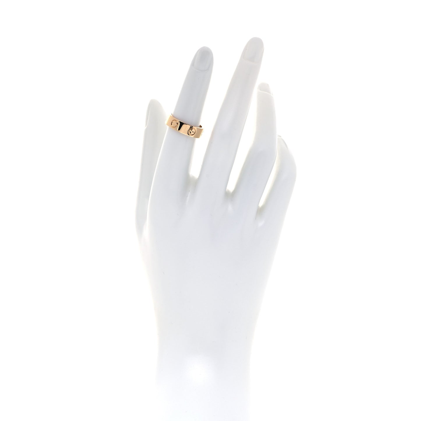 18K Yellow Gold 5.5mm LOVE Ring 51 5.75