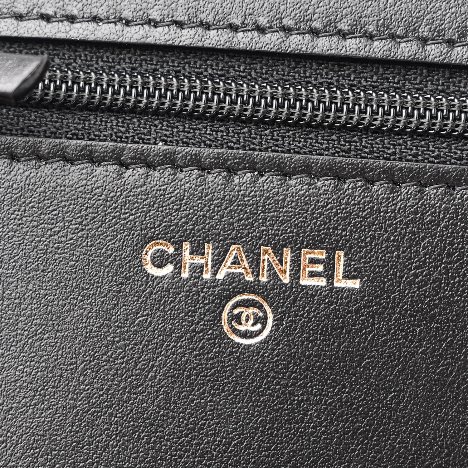 Chanel Caviar Quilted Boy Wallet On Chain WOC Black 6 of 11