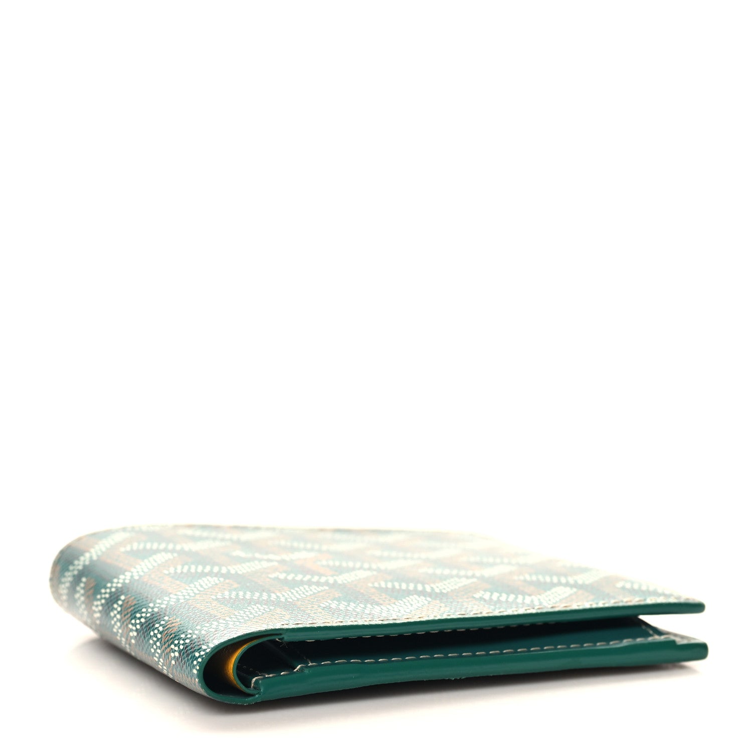 Goyard Goyardine Saint Florentin Bi-Fold Wallet Green 4 of 7