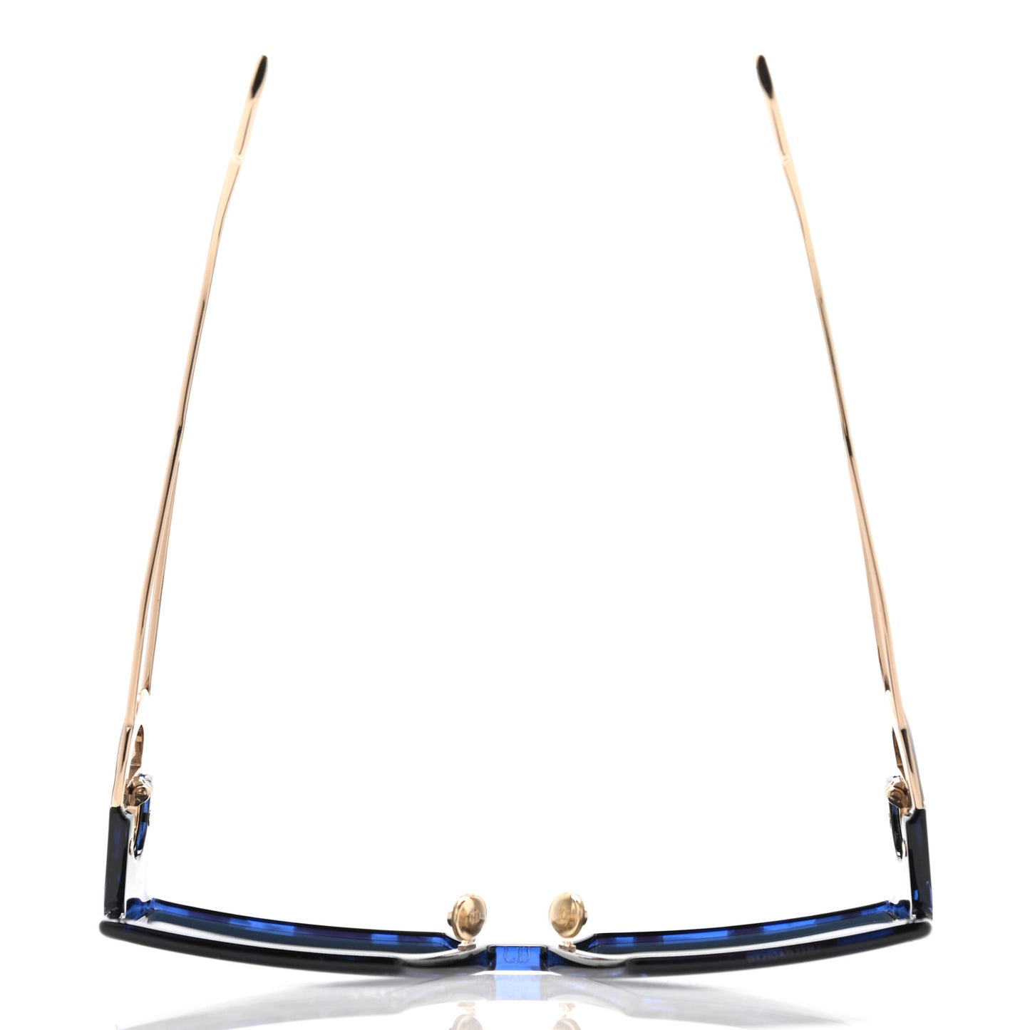Acetate Square 30 Montaigne Sunglasses Blue