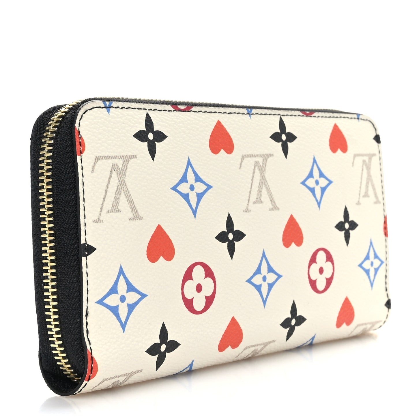 Game On Zippy Wallet White