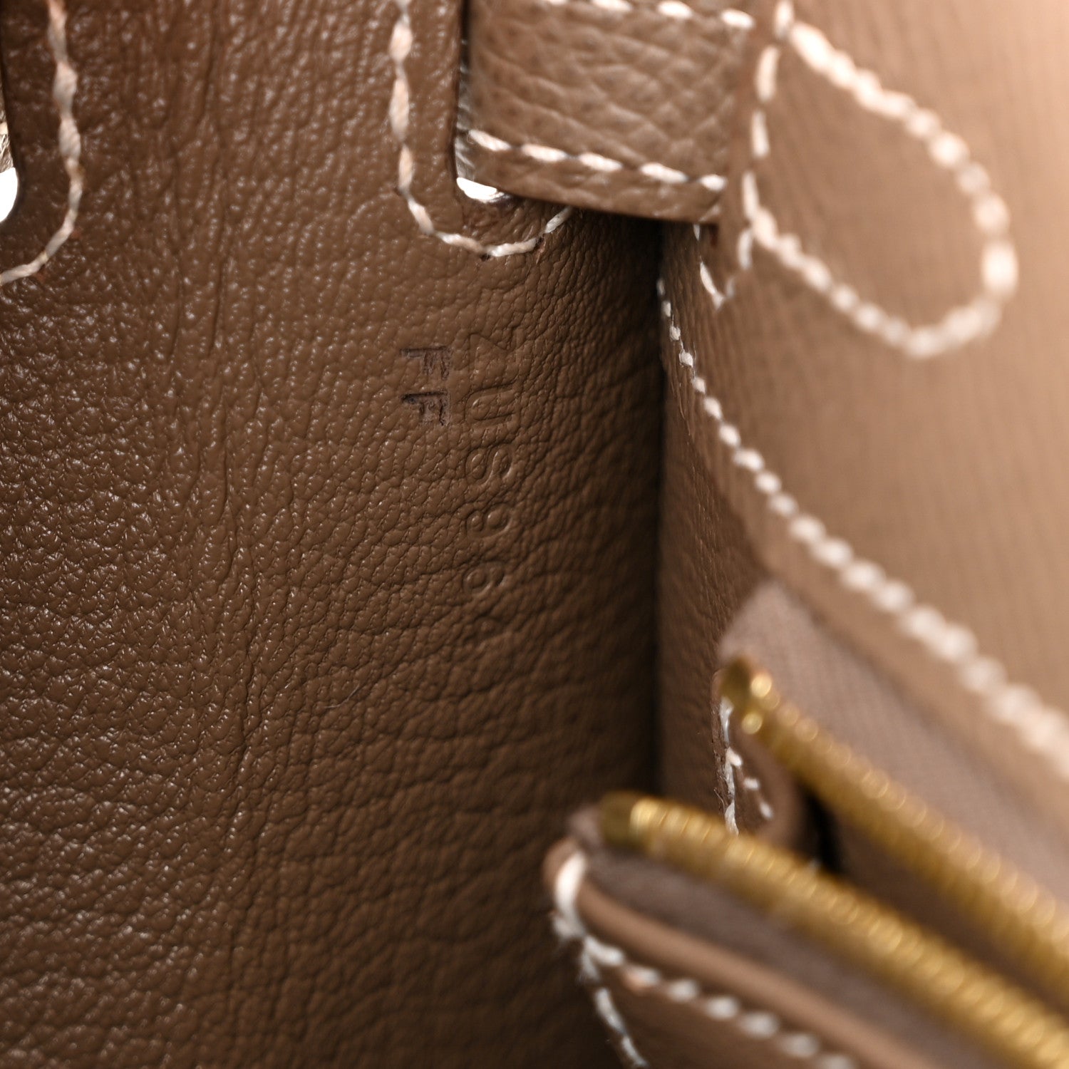 Hermes Epsom Kelly Sellier 25 Etoupe 7 of 11