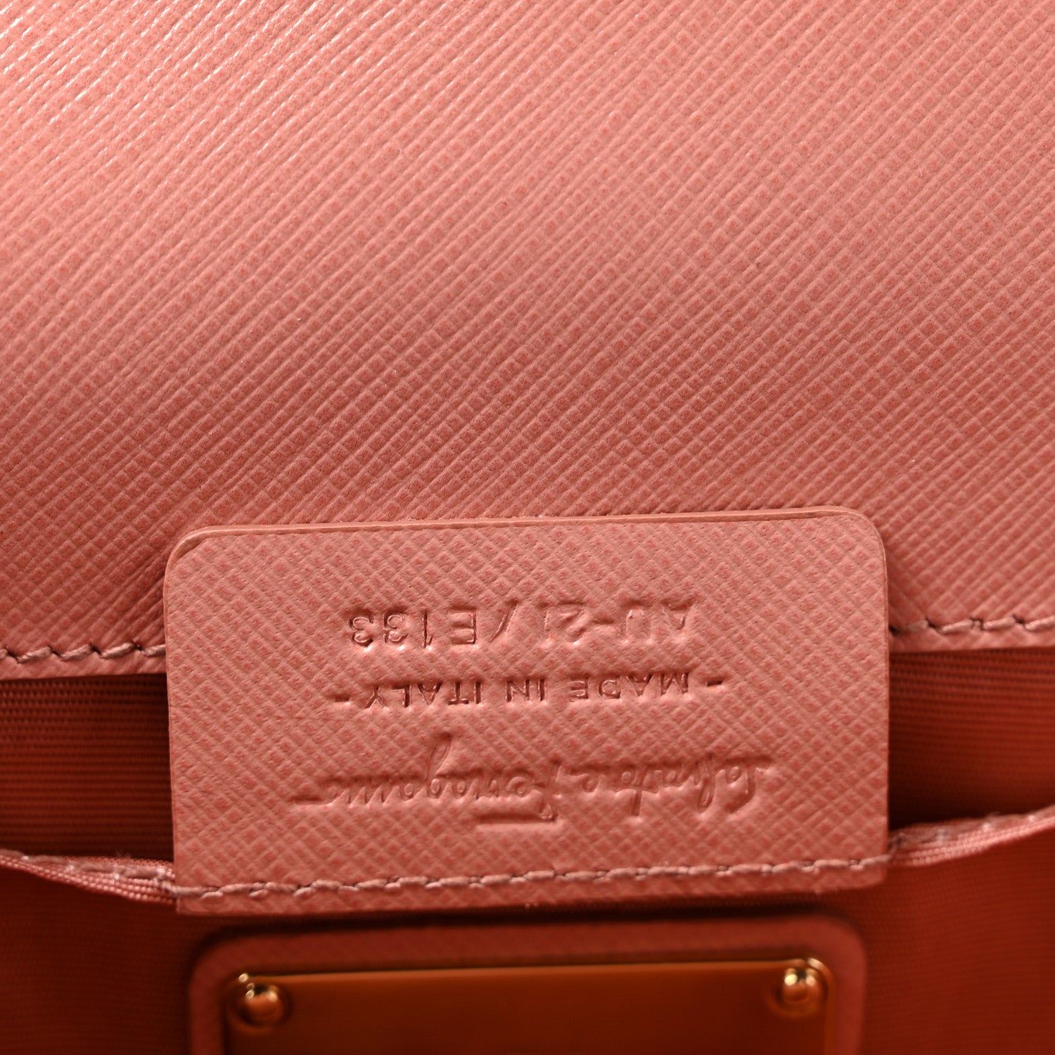 Salvatore Ferragamo Hammered Calfskin Mini Vara Bow Crossbody Bag Pink 6 of 11