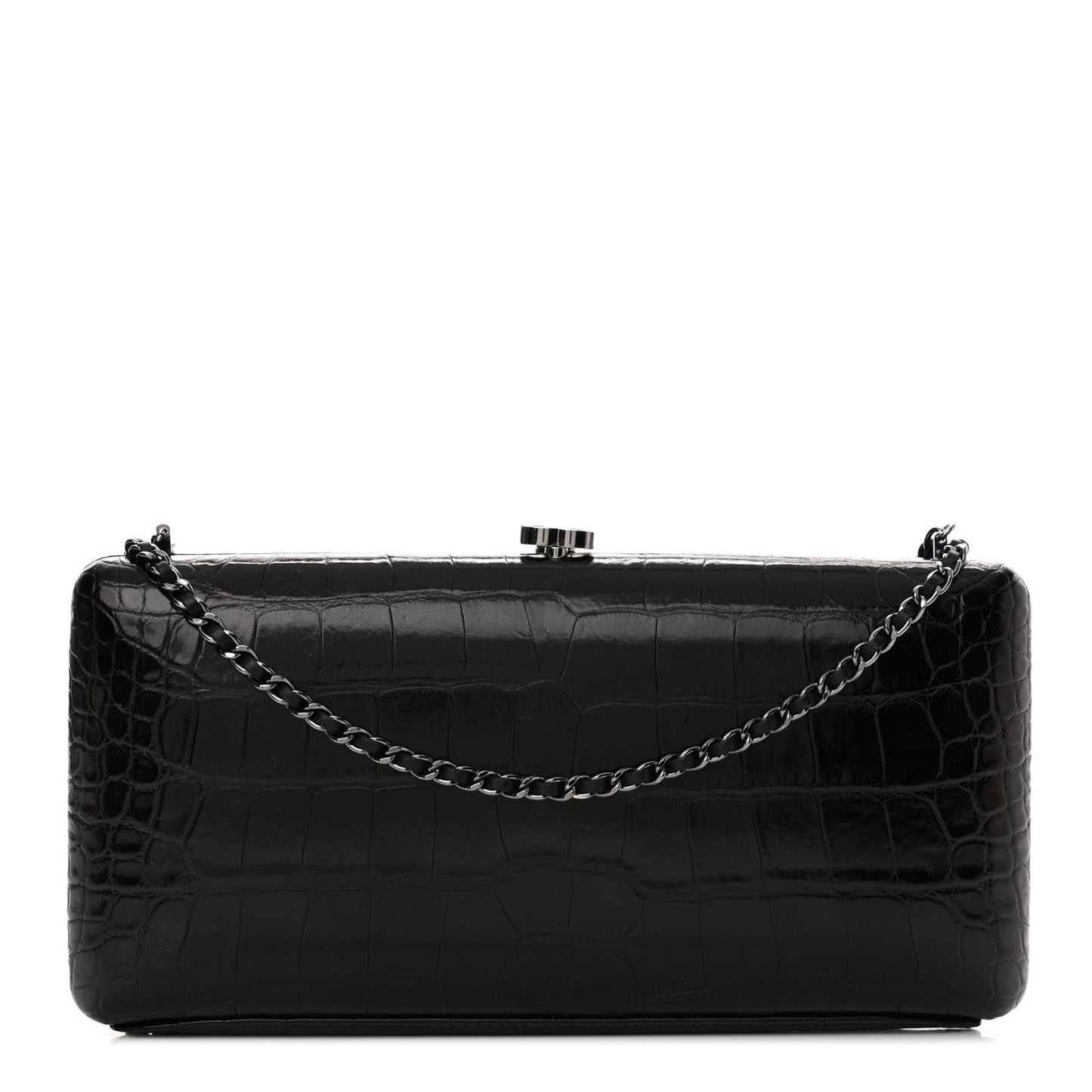 Alligator Chain Clutch Black