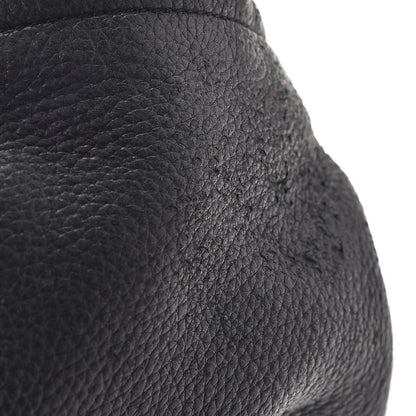 Chanel Grained Calfskin Tassel Hobo Black 10 of 12