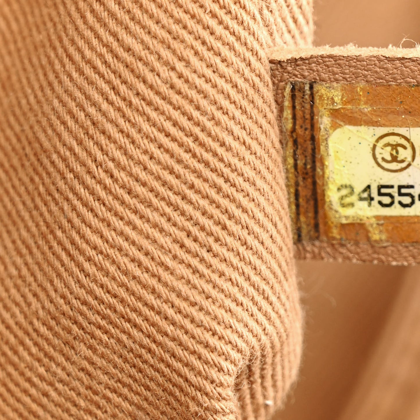 Canvas Large Deauville Tote Ecru