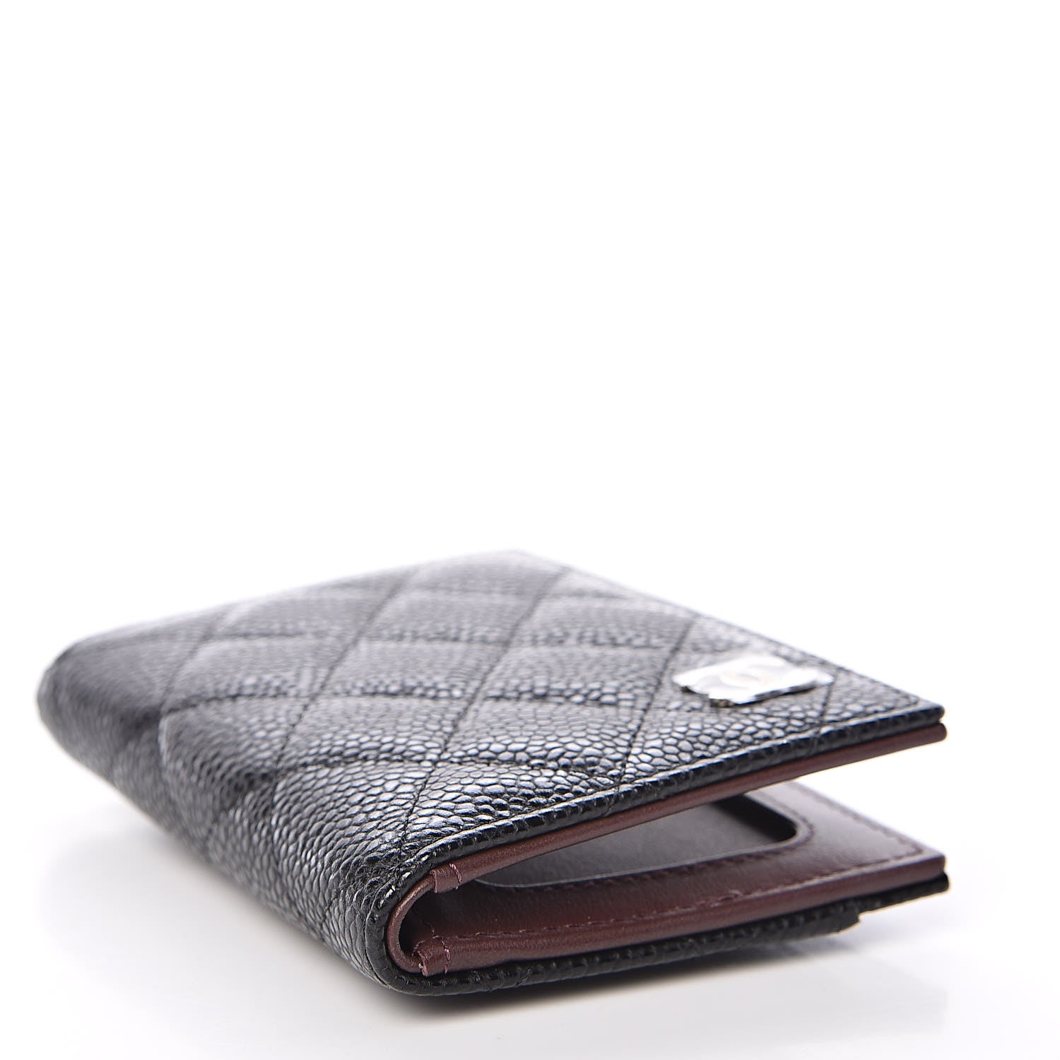Chanel Caviar Quilted Card Holder Wallet Black 4 of 8