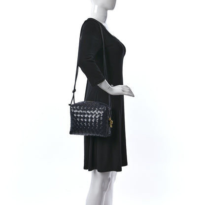 Bottega Veneta Nappa Intrecciato Metallic Knot Mini Loop Bag Space 2 of 10
