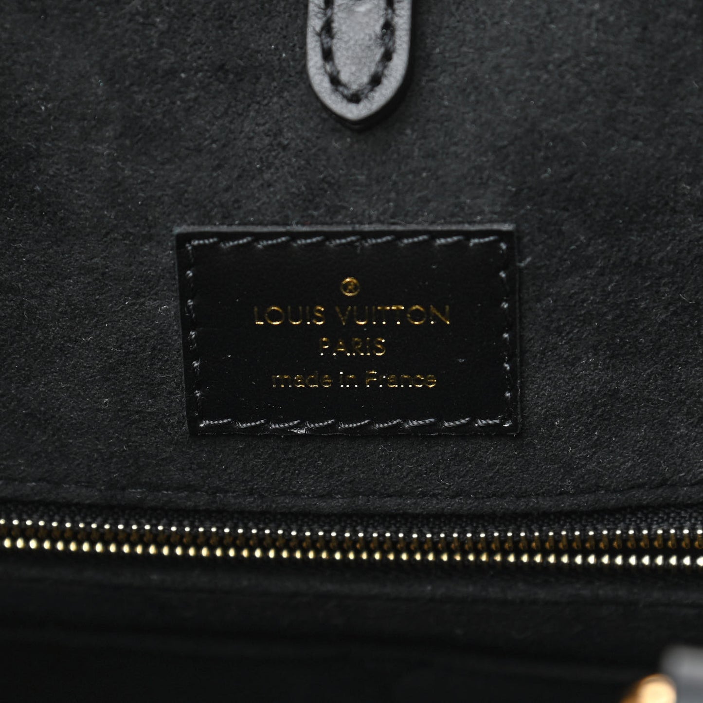 Empreinte Monogram Giant Broderies Onthego MM Cream Black