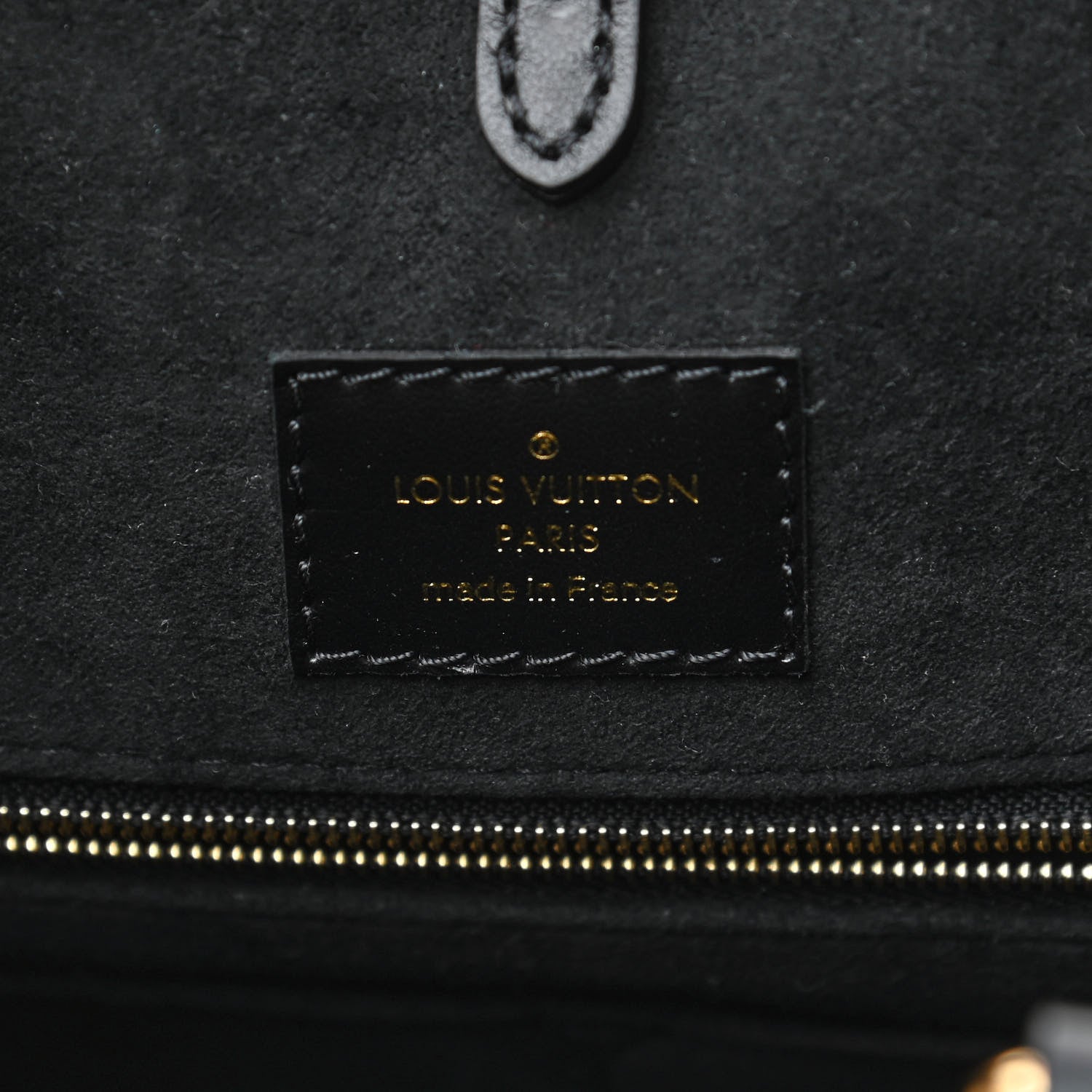 Louis Vuitton Empreinte Monogram Giant Broderies Onthego MM Cream Black 6 of 12