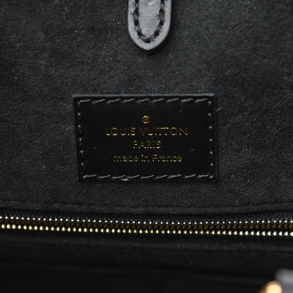 Louis Vuitton Empreinte Monogram Giant Broderies Onthego MM Cream Black 6 of 12