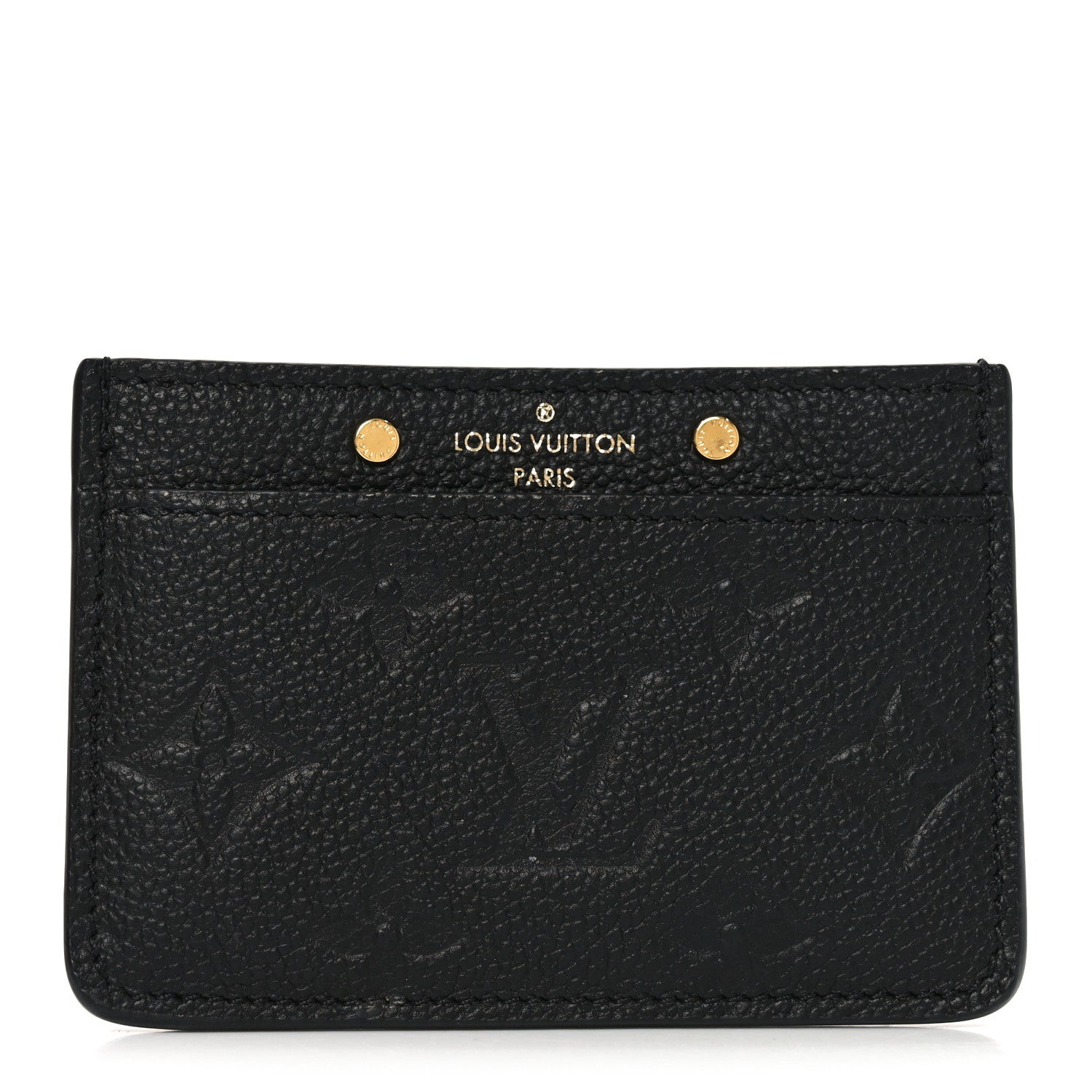 Louis Vuitton Empreinte Card Holder Black 1 of 7