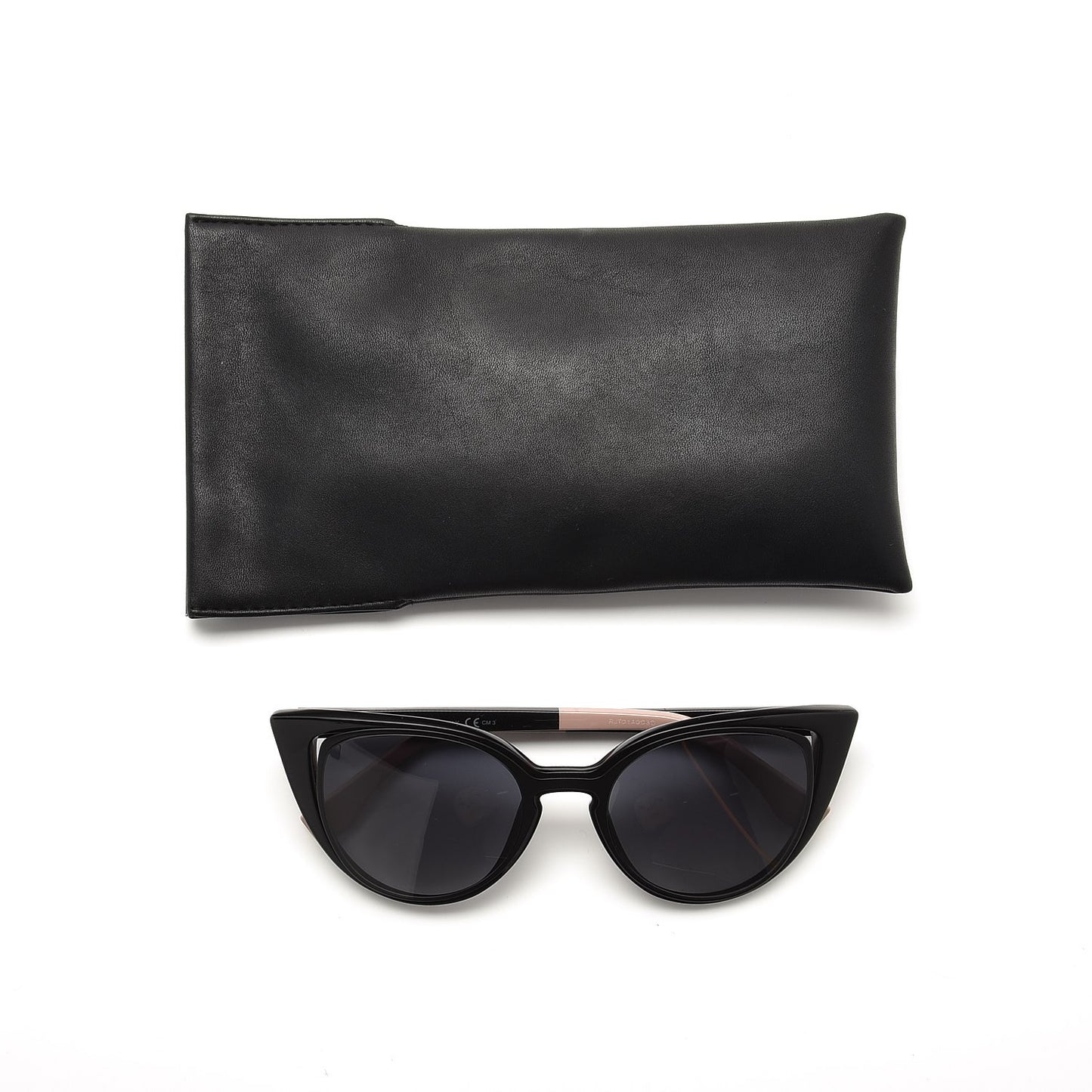 Cat Eye Paradeyes Sunglasses FF 0136/S Black Pink