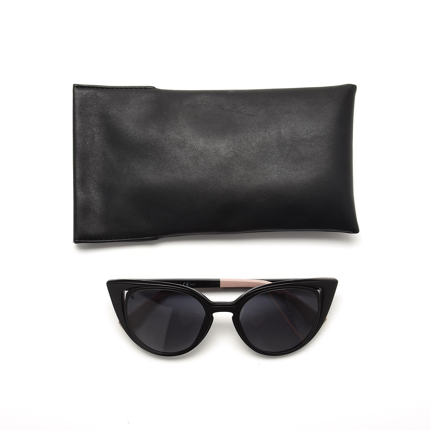 Fendi Cat Eye Paradeyes Sunglasses FF 0136/S Black Pink 9 of 9