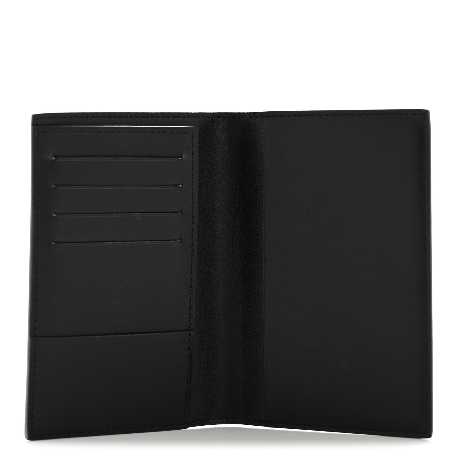 Goyard Goyardine Grenelle Passport Wallet Black Gold 5 of 8