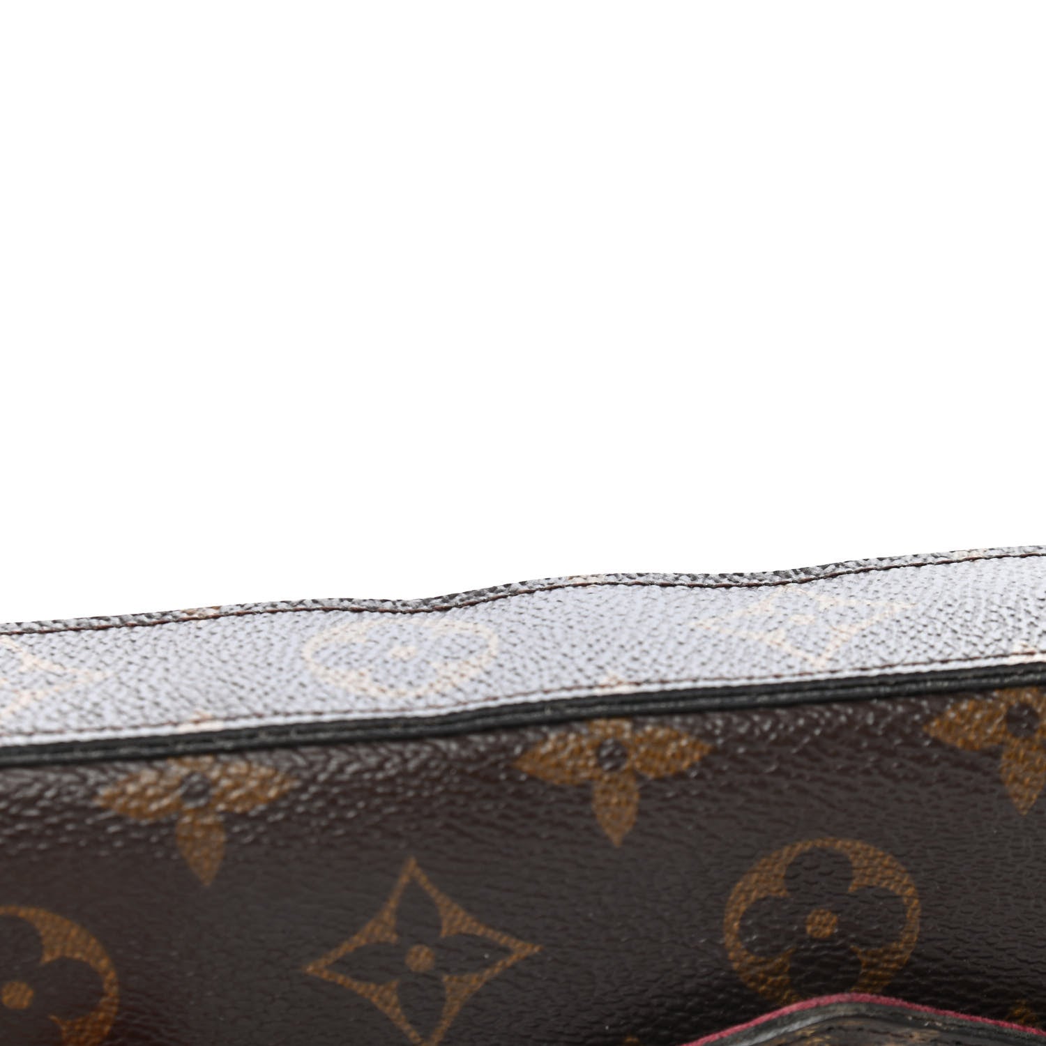 Louis Vuitton Monogram Pochette Felicie Chain Wallet Fuchsia 11 of 11