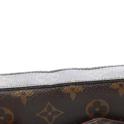 Louis Vuitton Monogram Pochette Felicie Chain Wallet Fuchsia 11 of 11
