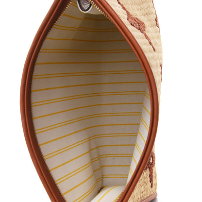 Louis Vuitton Raffia Monogram Giant Toiletry Pouch 26 Tan 4 of 4