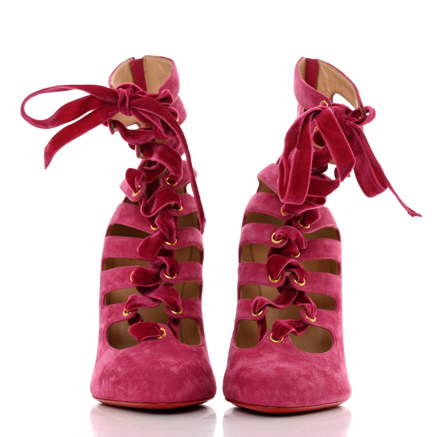 Christian Louboutin Veau Velours Spinetita 100 Ankle Boots 38 LouLou 2 of 7