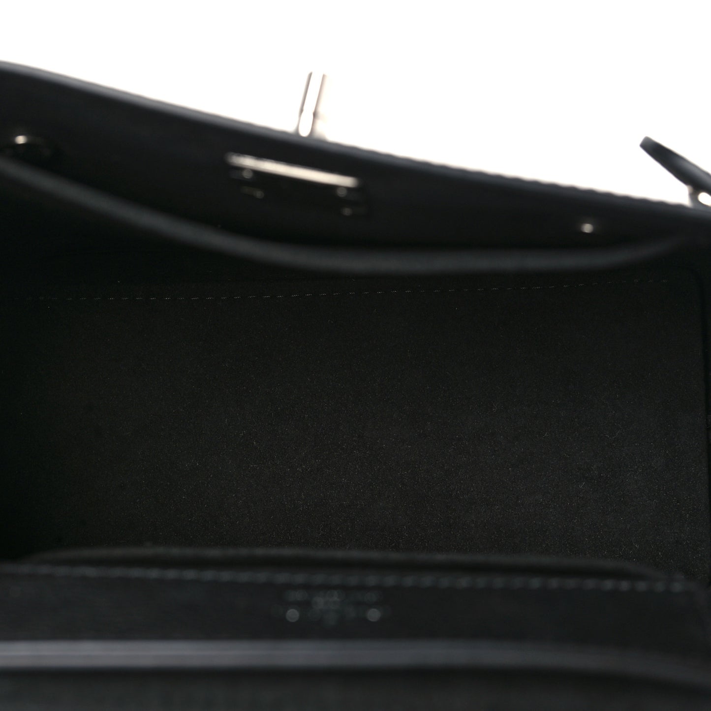 Calfskin Lockme Ever Mini Black