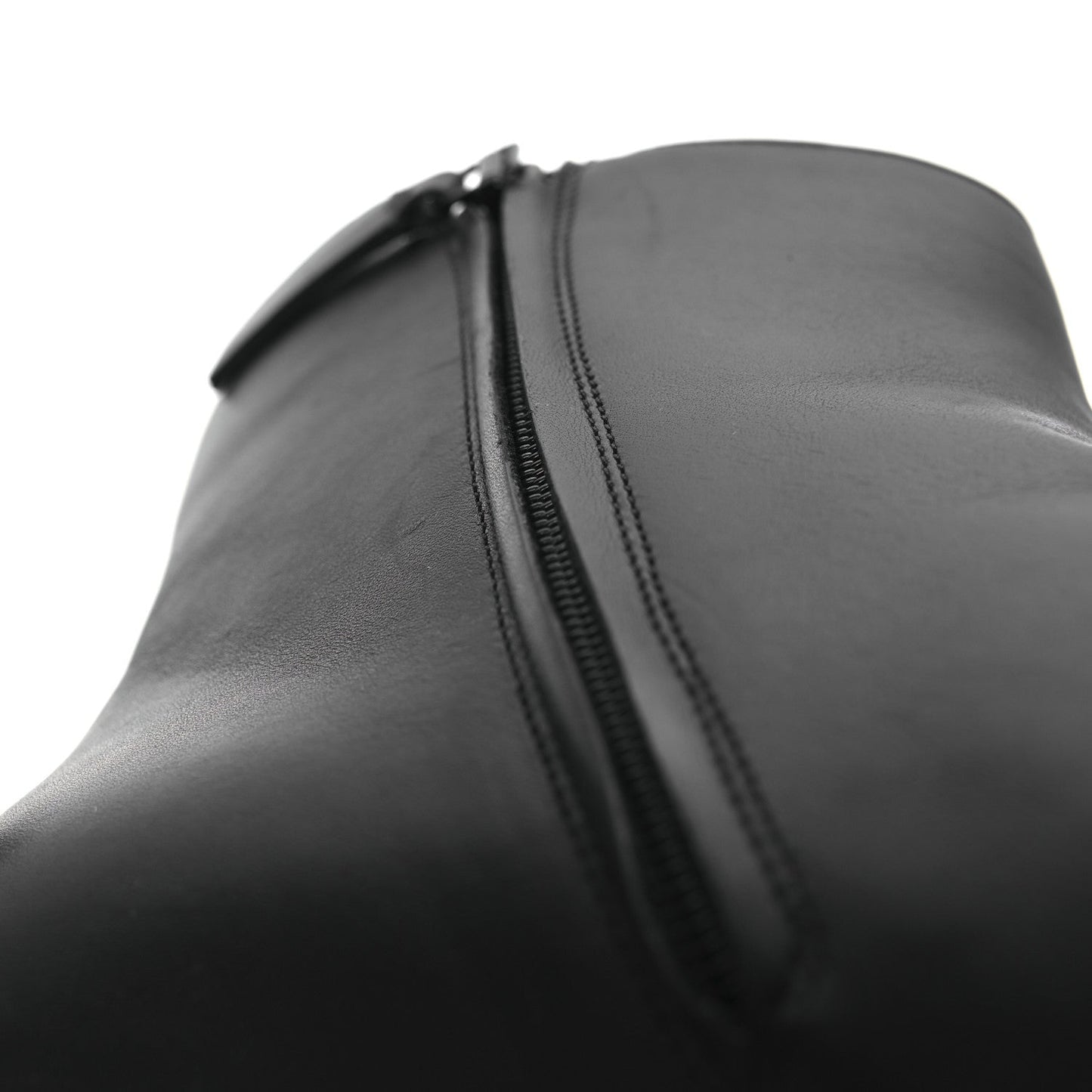 Calfskin Anagram Ankle Boots 39 Black