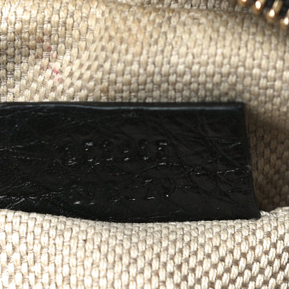 Gucci Pebbled Calfskin Mini Soho Chain Bag Black 8 of 12