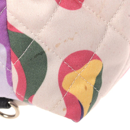 Chanel Lambskin Sea Through Flap Black Multicolor 12 of 14