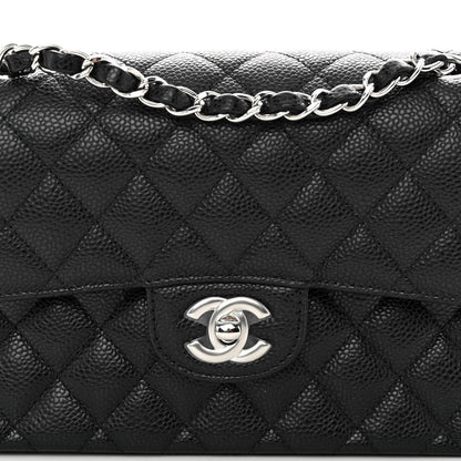 Chanel Caviar Quilted Small Double Flap Black 8 of 10