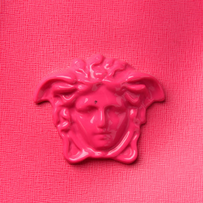 Versace Saffiano Palazzo Medusa Tote Pink 11 of 11