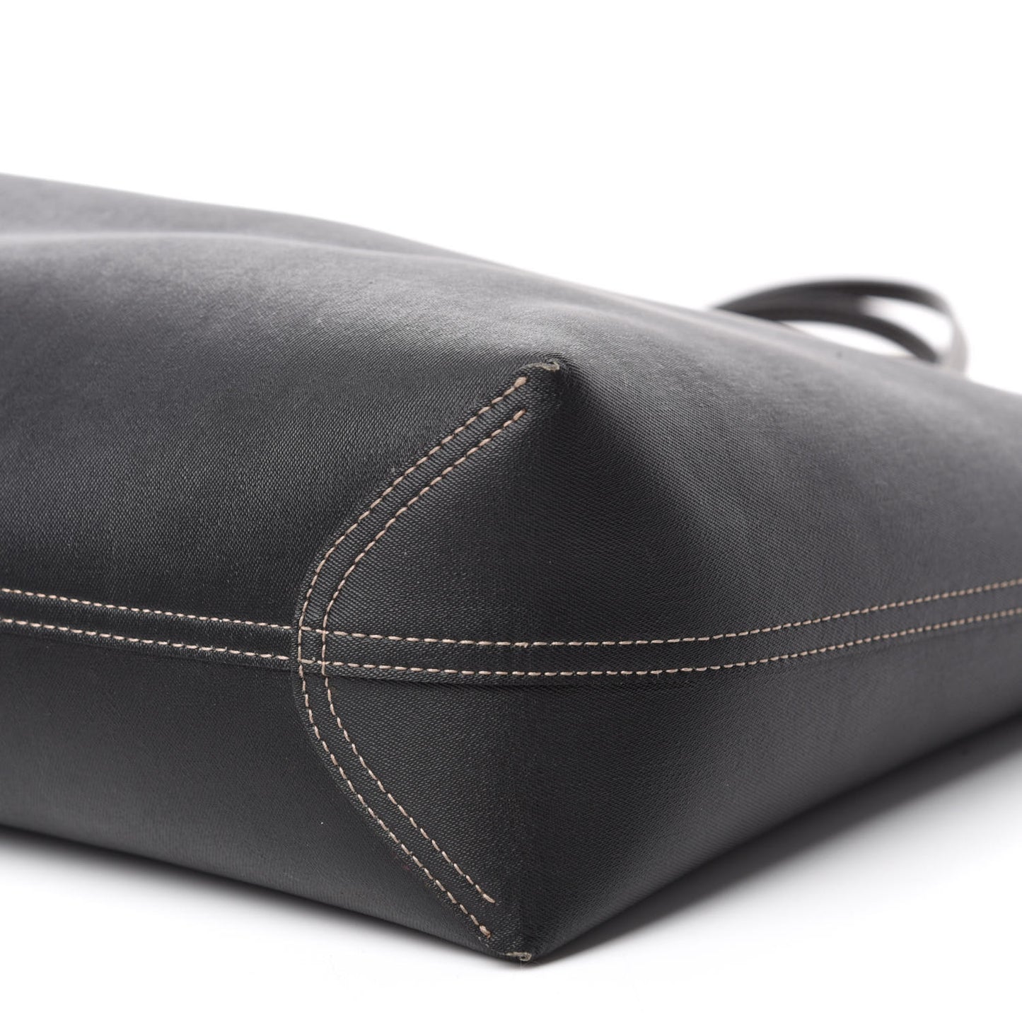 Calfskin GG Supreme Monogram Medium Reversible Tote Black