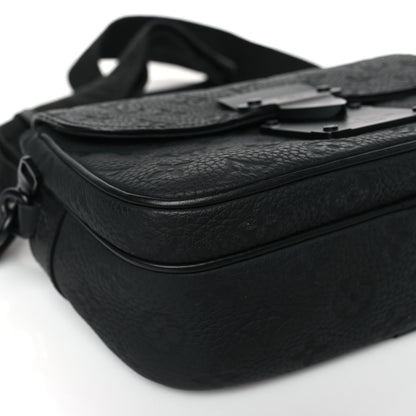 Louis Vuitton Taurillon Monogram S Lock Messenger Black 7 of 8