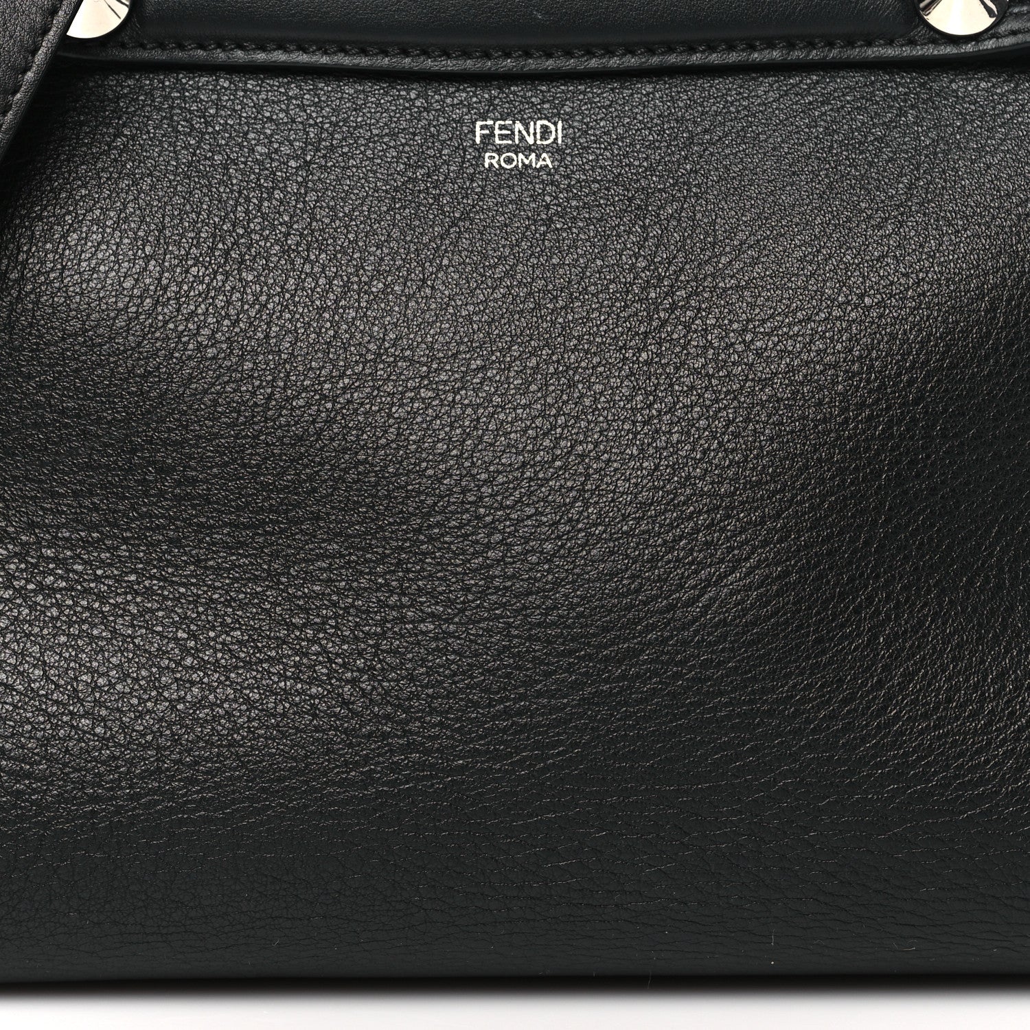 Fendi Vitello Dolce Marmol Medium By The Way Boston Bag Black 8 of 10