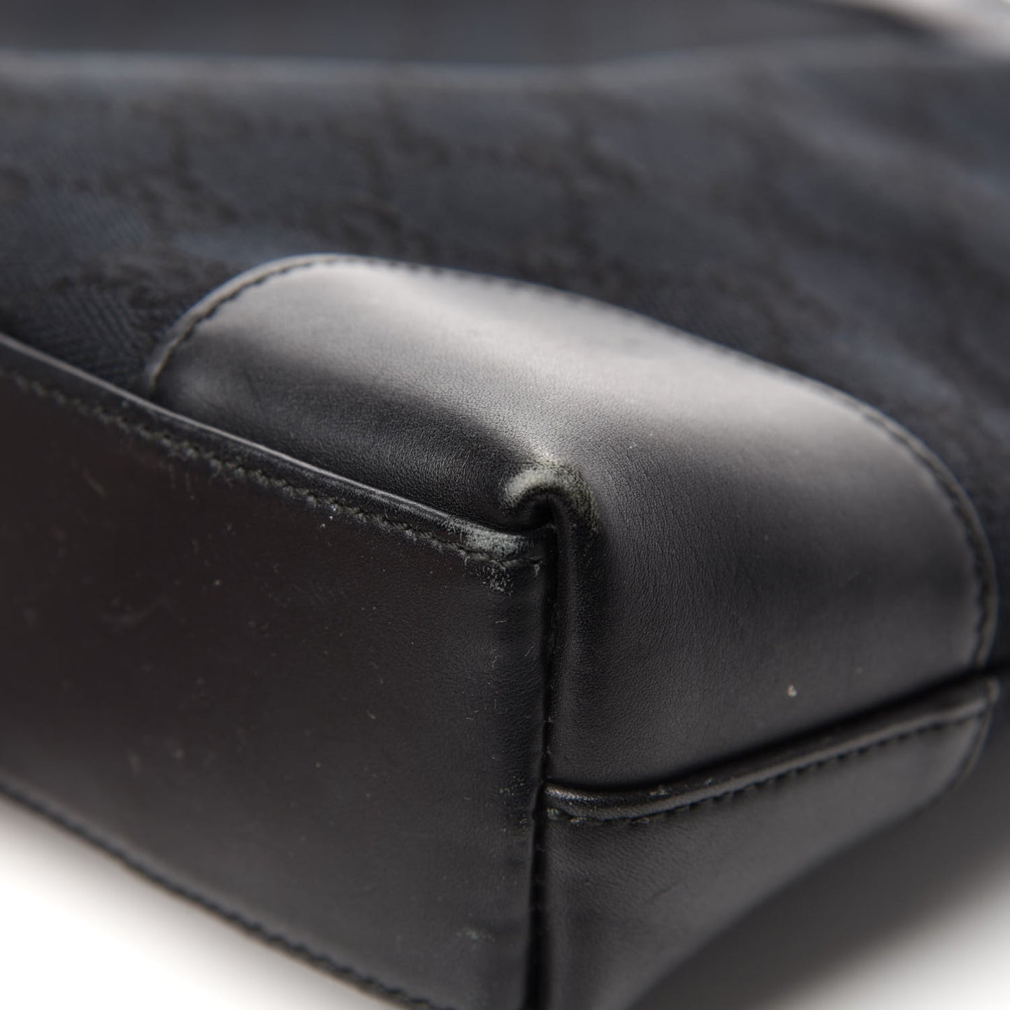 Monogram Shoulder Bag Black
