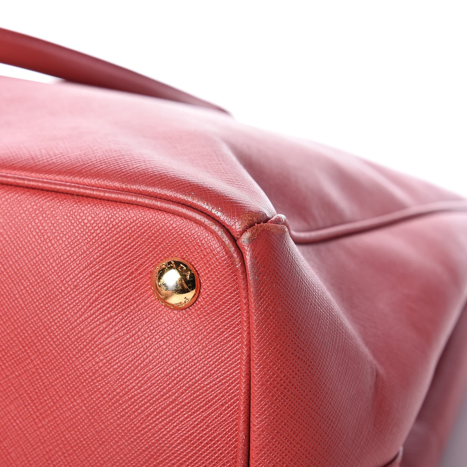 Prada Saffiano Medium Galleria Double Zip Tote Fuoco 18 of 23