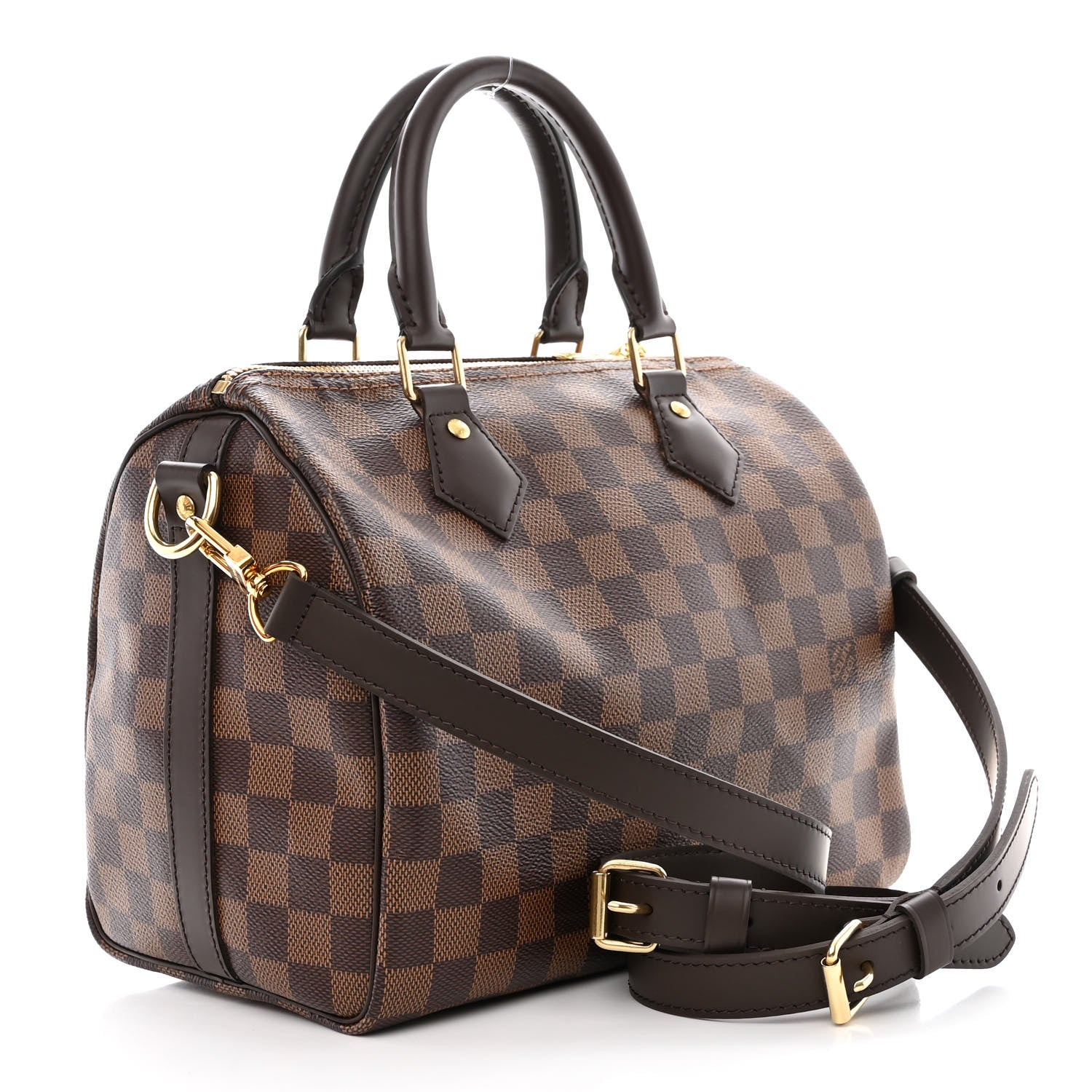 Louis Vuitton Damier Ebene Speedy Bandouliere 25 3 of 9