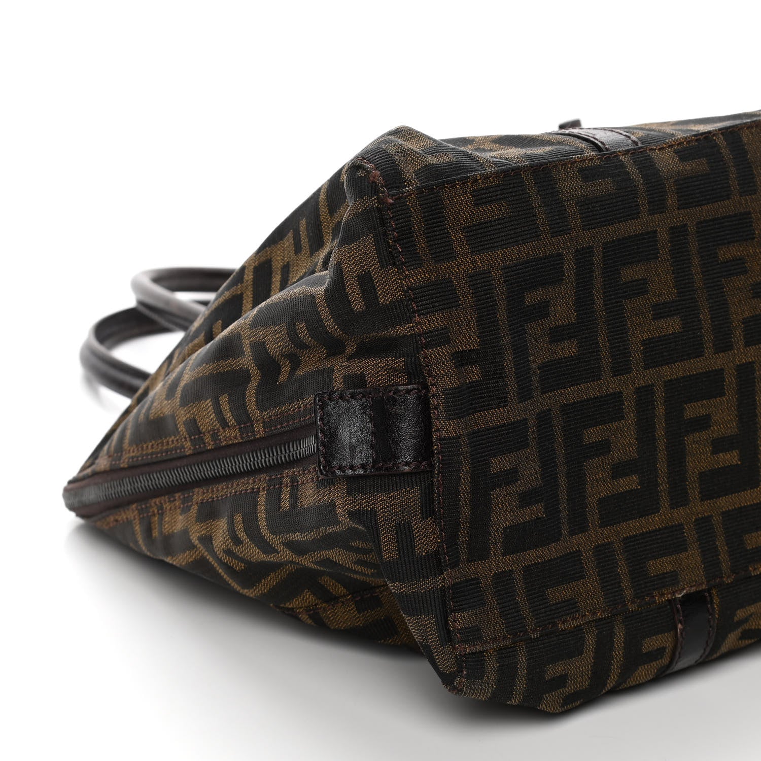 Fendi Zucca Zip Tote Tobacco 6 of 12