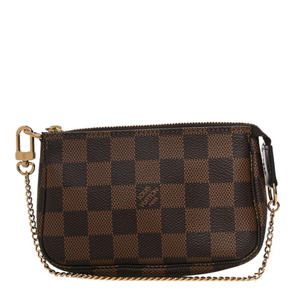 Louis Vuitton Damier Ebene Mini Pochette Accessories 1 of 11