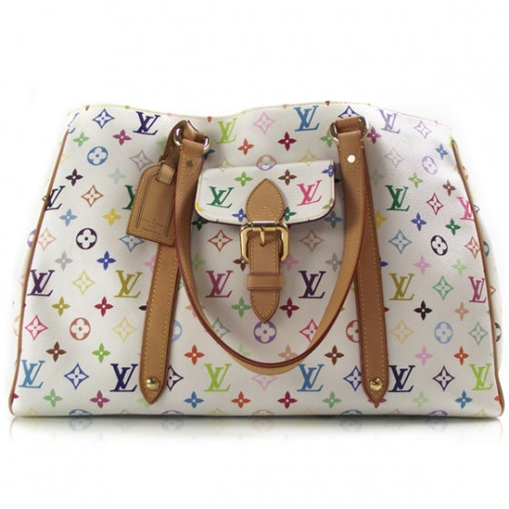 Louis Vuitton Monogram Multicolor Aurelia GM White 1 of 11