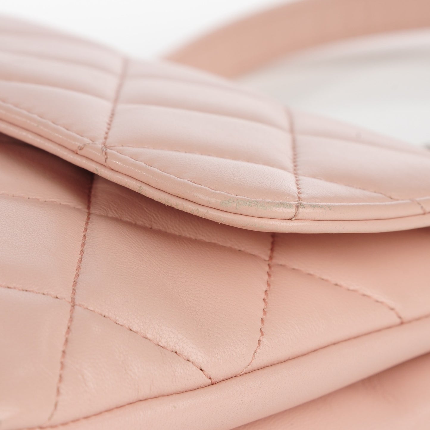Lambskin Quilted Trendy CC Flap Pink
