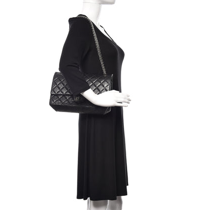 Chanel Aged Calfskin Quilted 2.55 Reissue 226 Flap Black 2 of 10