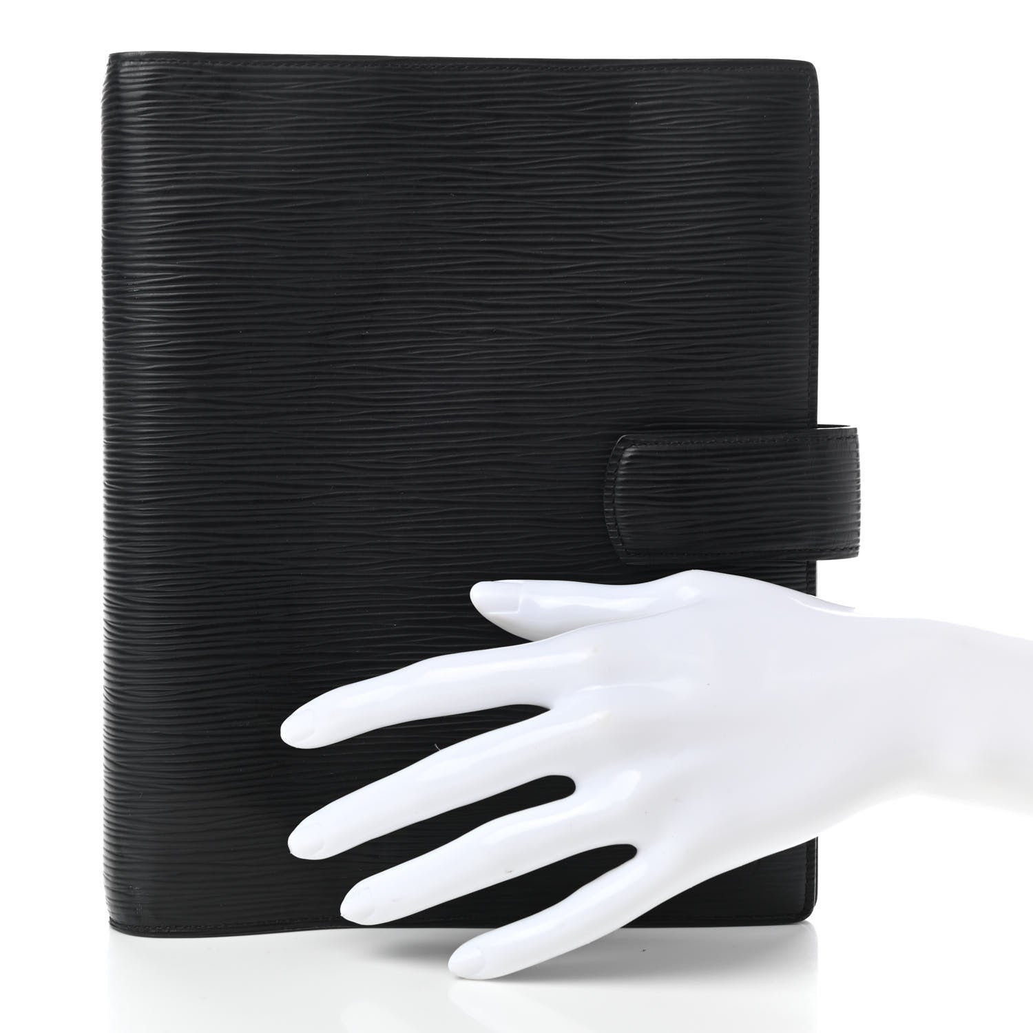 Louis Vuitton Epi Large Ring Agenda Black 2 of 8