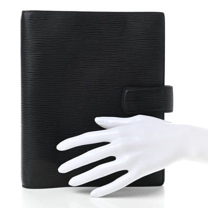Louis Vuitton Epi Large Ring Agenda Black 2 of 8