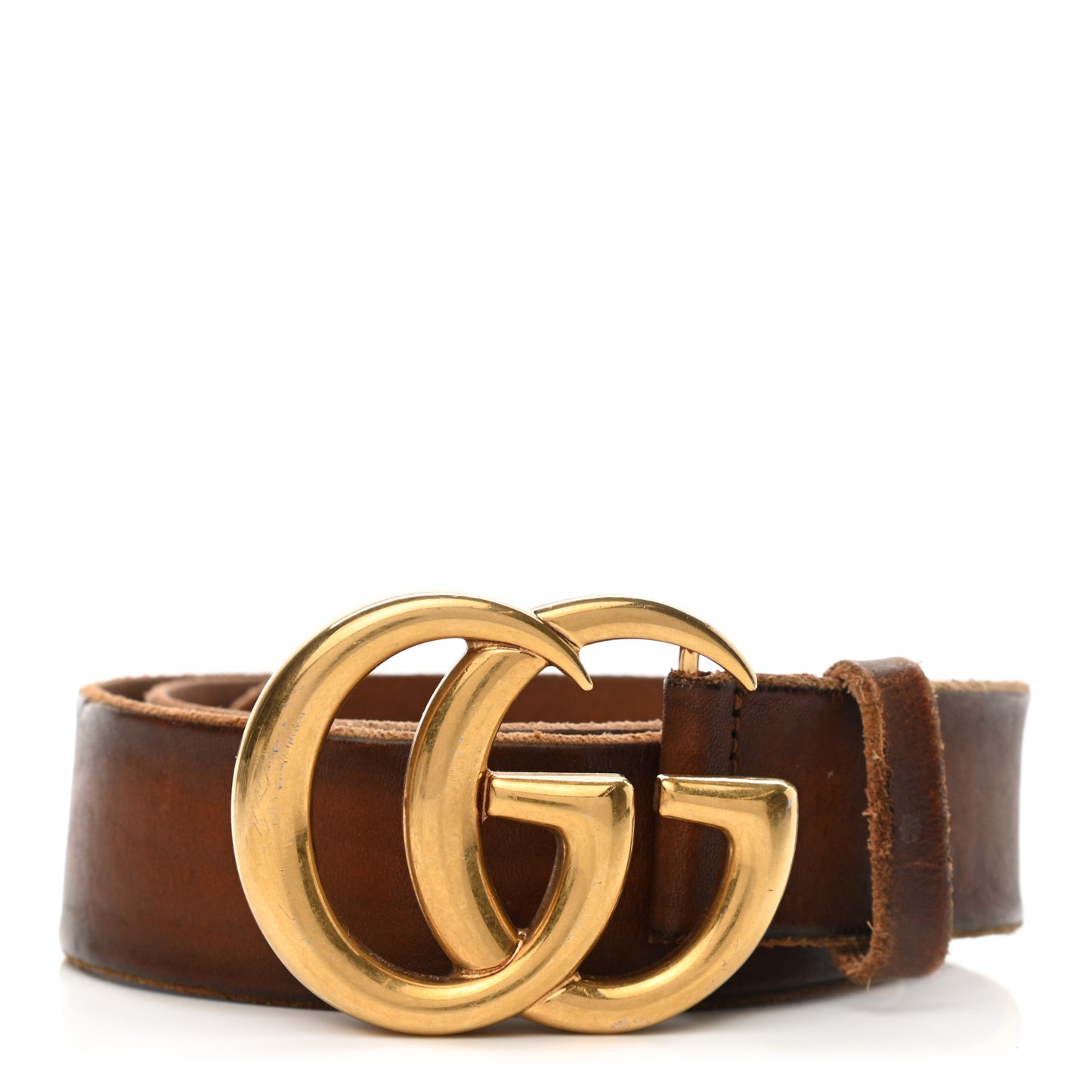 Faded Calfskin Double G 40mm Belt 85 34 Cuir