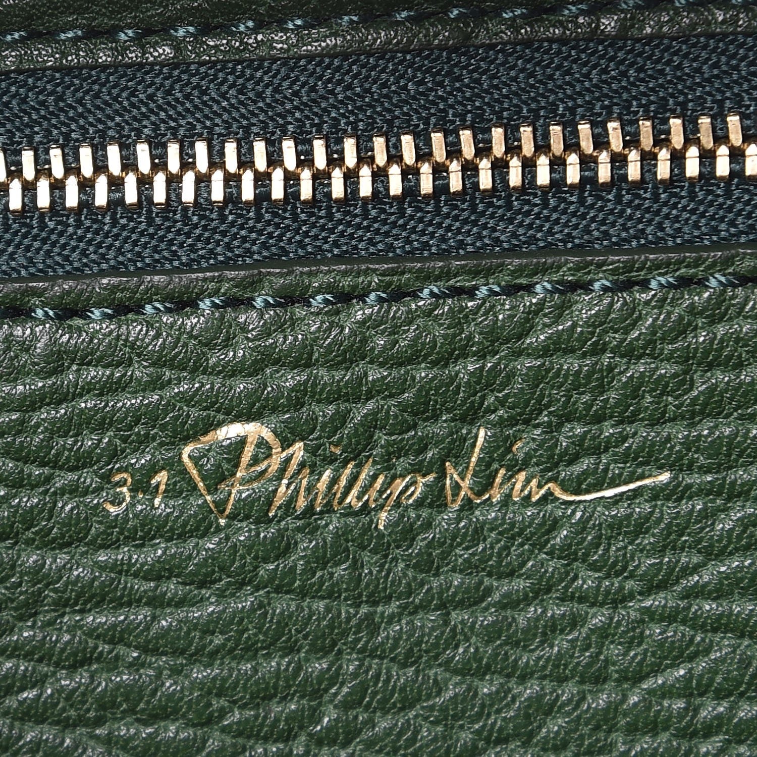 3.1 Phillip Lim 3.1 Textured Calfskin Medium Pashli Satchel Jade 7 of 9