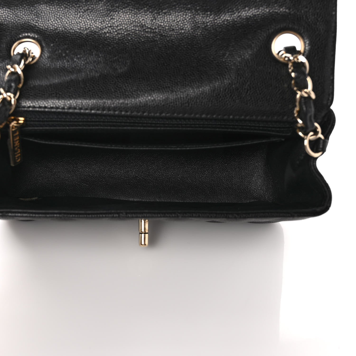 Chanel Caviar Quilted Mini Rectangular Flap Black 5 of 10