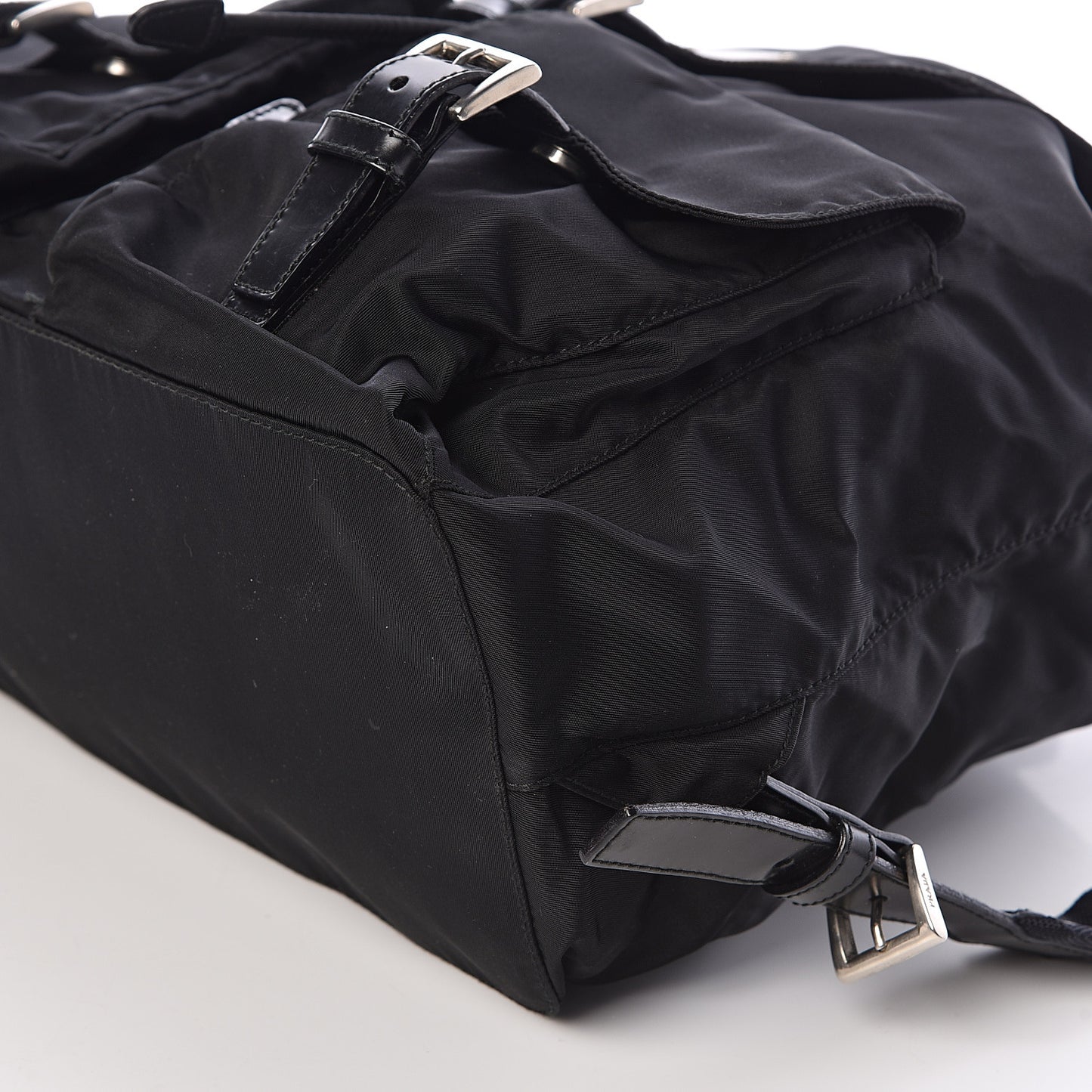 Nylon Vela Medium Backpack Black