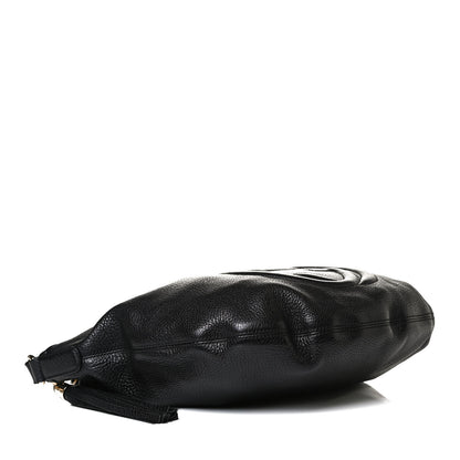 Gucci Pebbled Calfskin Medium Soho Hobo Black 7 of 27